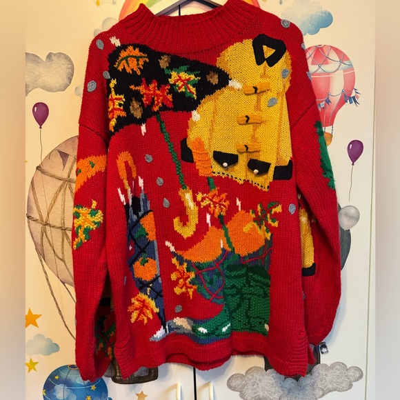 Michael Simon Sweaters - Eagles eye vintage puddle duck sweater ☔️ 🦆